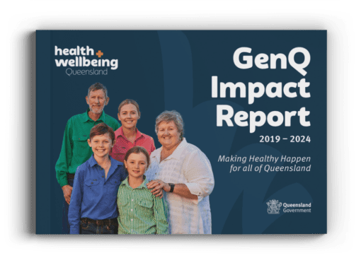 Health and Wellbeing - GenQ impact report cover
