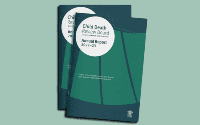 Child Death Review Board – Annual Report 2022-23’ Design